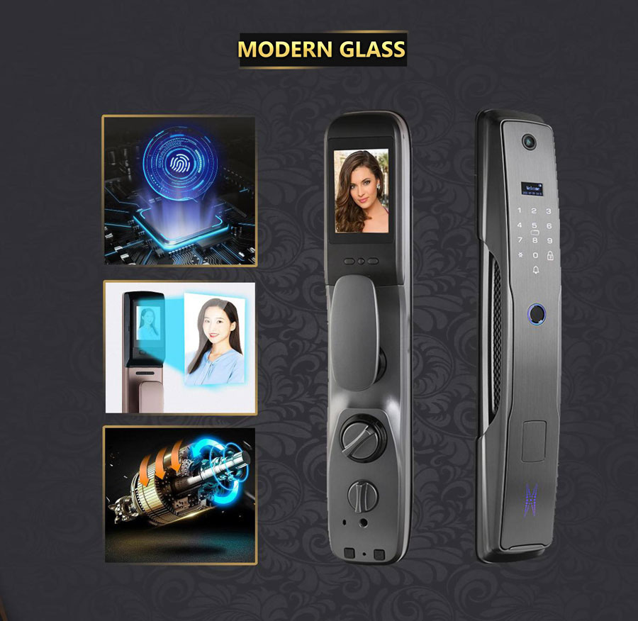 قفل الکترونیکی رایکالاک مدل Modern Glass